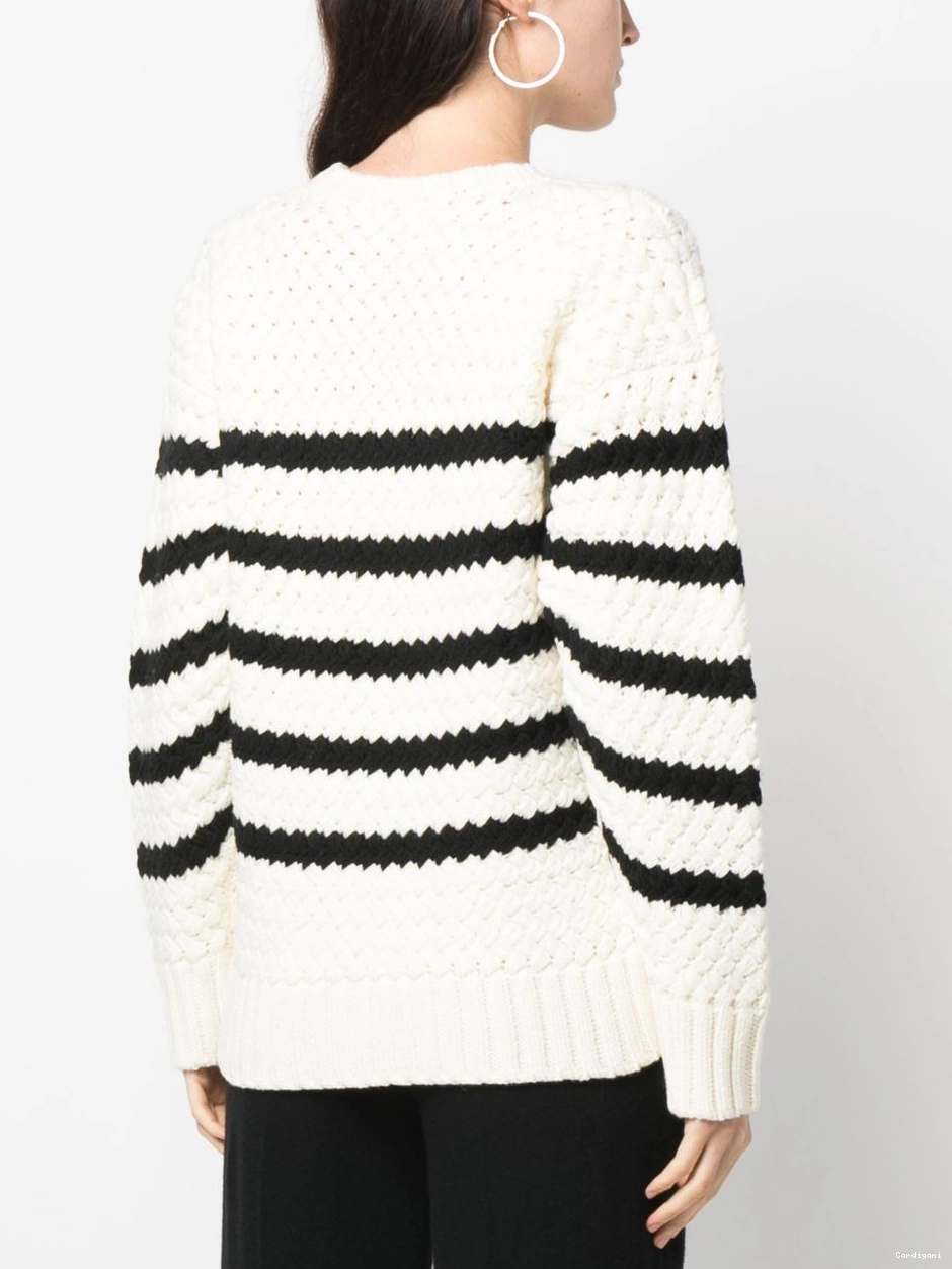 Affordable Alanui Mariner striped wool Women The jumper 0704